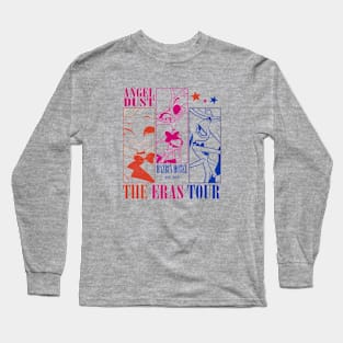 Hazbin Hotel Angel Dust Eras Tour Long Sleeve T-Shirt